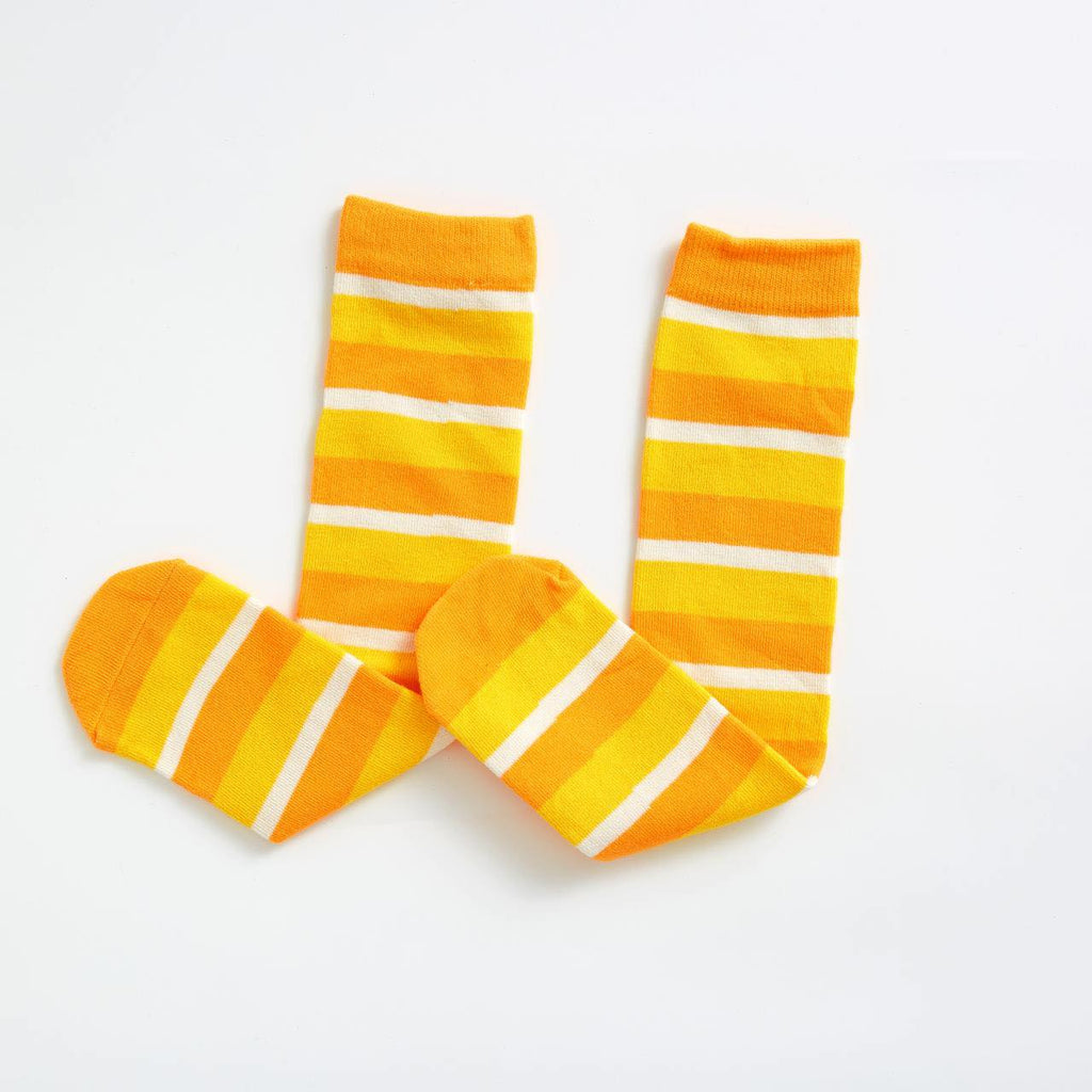 CANDY CORN SOCKS