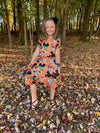 SPOOKY CANDY DRESS WITH FRONT POCKETS