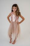 CHAMPAGNE SPARKLE TUTU DRESS