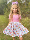 ICE CREAM TWIRL DRESS
