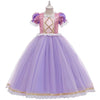 LONG HAIR PRINCESS TULLE DRESS