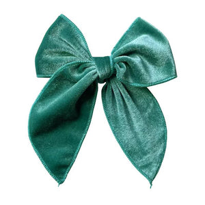 SAILOR BOW - TEAL & PURPLE