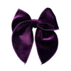 SAILOR BOW - TEAL & PURPLE