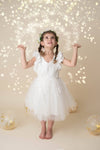 MARISSA MESH FLOWER DRESS - 2 COLORS