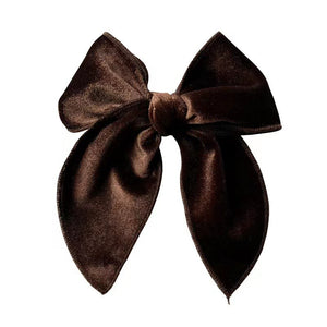 SAILOR BOW - BROWN & NAVY