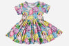 ST PATTYS LUCK CHARMS TWIRL DRESS