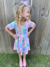 MERMAID RAINBOW TWIRL DRESS