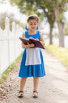BEAUTY BLUE DRESS & BOW