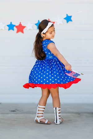 PATRIOTIC BOW DRESS