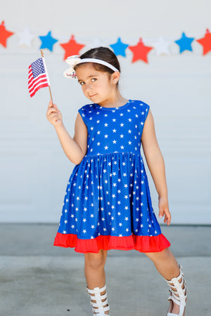 PATRIOTIC BOW DRESS