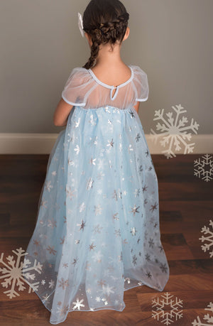 ICE QUEEN DRESS WITH CAPE