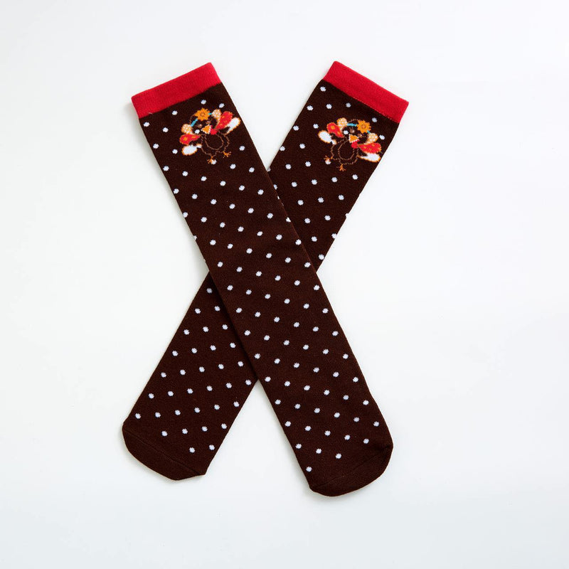 THANKSGIVING TURKEY SOCKS