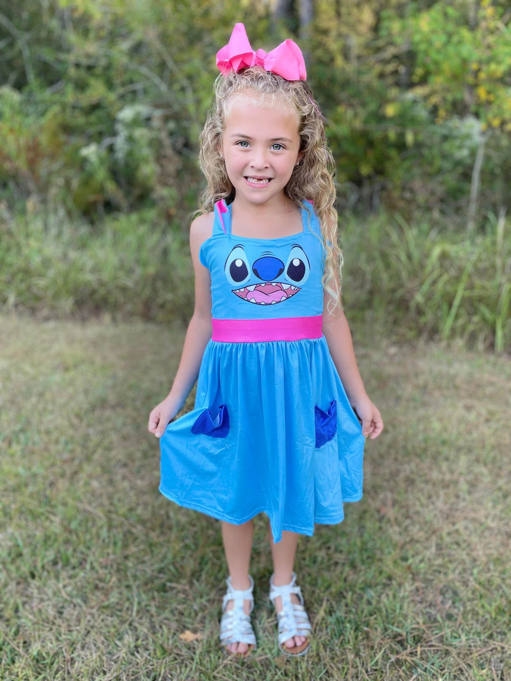 BLUE ALIEN DRESS - HC2025