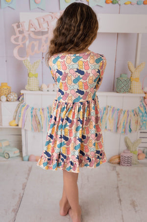 BUNNY LONG SLEEVES DRESS