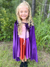 WITCH SISTER TWIRLY LONG SLEEVES DRESS PINK/RED - HC2025