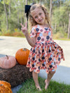 ORANGE PUMPKIN DRESS