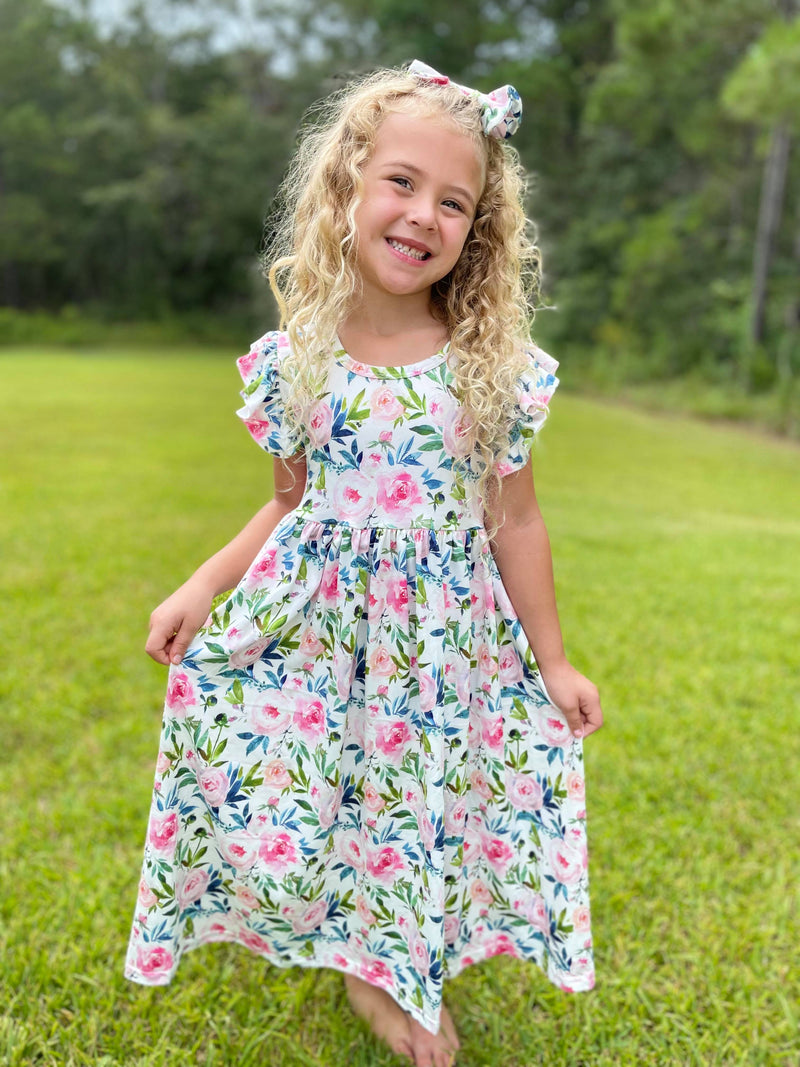 TANYA FLORAL MAXI DRESS