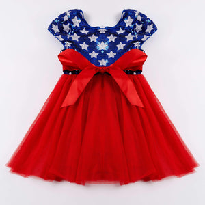 PATRIOTIC TUTU SPARKLE DRESS