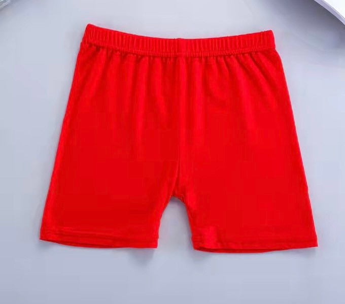 BIKE SHORTS - RED