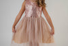 CHAMPAGNE SPARKLE TUTU DRESS