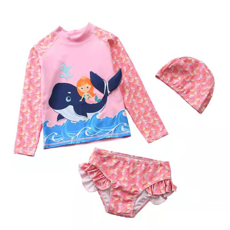 WHALE & MERMAID RASHGUARD