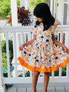 PUMPKINS RUFFLE DRESS