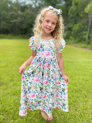 TANYA FLORAL MAXI DRESS