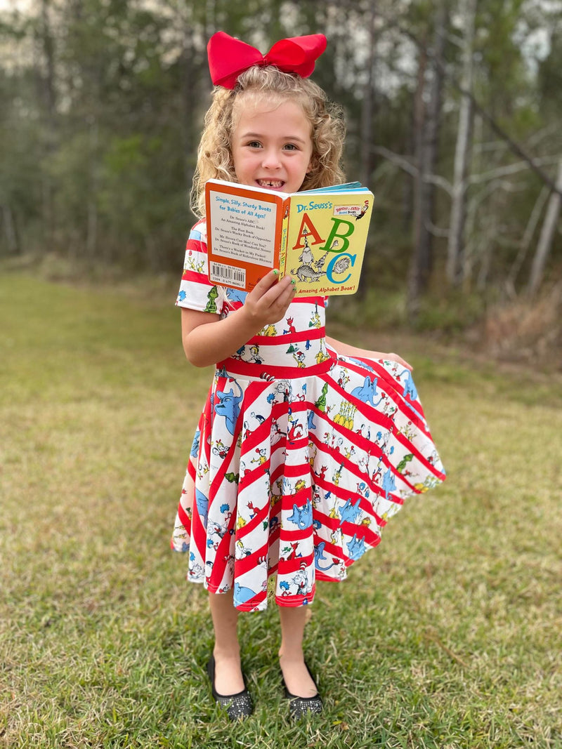 THE ABC TWIRL DRESS