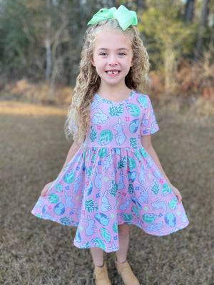 CELINE BUNNY TWIRL DRESS