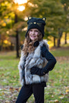 FAUX FUR VEST