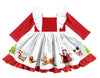 SANTA & FRIENDS TWIRLY DRESS