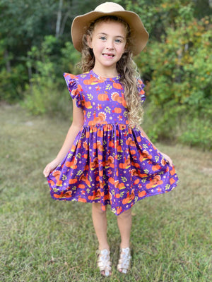 OLIVIA THANKSGIVING TURKEY DRESS