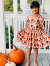 ORANGE PUMPKIN DRESS