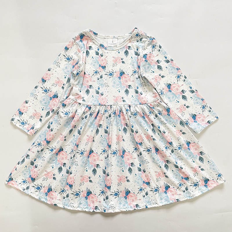 WINTER FLORAL DRESS