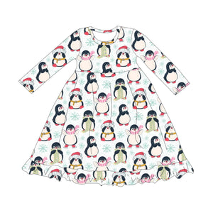 PENGUIN LONG SLEEVES NIGHTGOWN
