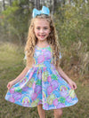 ST PATTYS LUCK CHARMS TWIRL DRESS