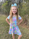 ST PATTYS LUCK CHARMS TWIRL DRESS