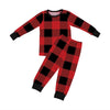 BUFFALO PLAID MILK SILK PJS