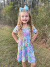 ST PATTYS LUCK CHARMS TWIRL DRESS
