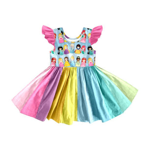 PRINCESS RAINBOW TWIRLY DRESS