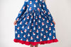 SNOWMAN MILK SILK NIGHTGOWN