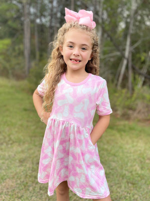 EASTER BUNNY COOKIES DRESS WITH POCKETS