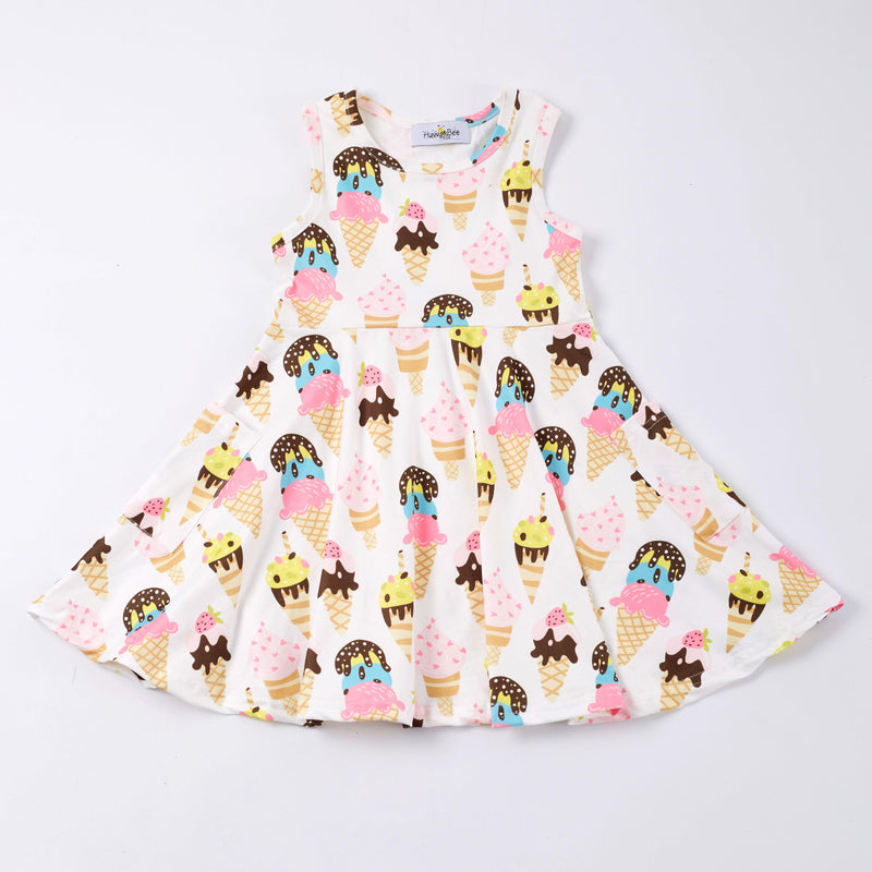 ICE CREAM TANK DRESS