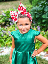 MONROE HI LO DRESS - GREEN