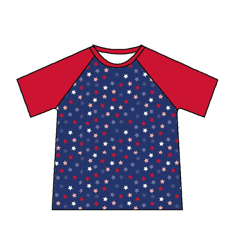 patriotic raglan
