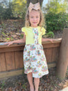 YELLOW EASTER BUNNY DRESS