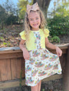 YELLOW EASTER BUNNY DRESS