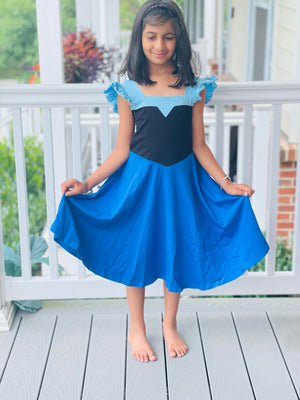 KISS THE GIRL COTTON DRESS
