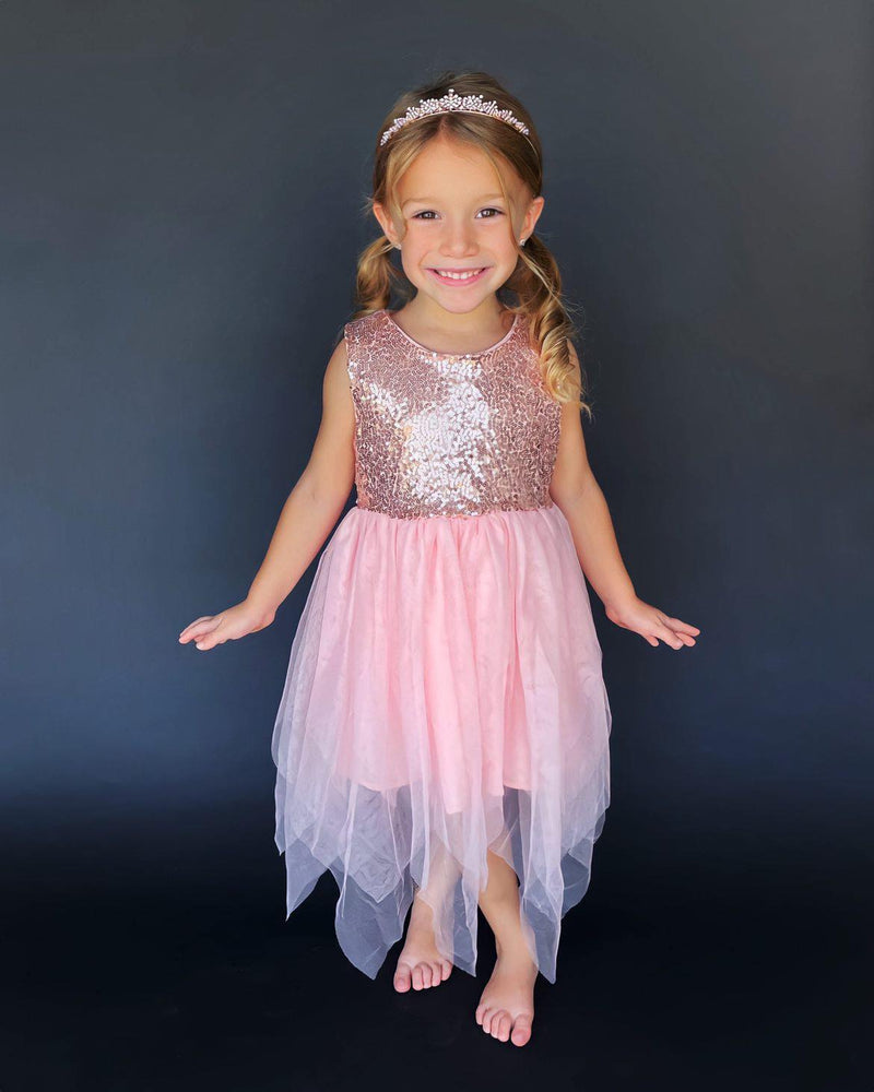 PINK  SPARKLE TUTU DRESS