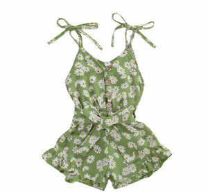 DAISY ROMPERS - GREEN